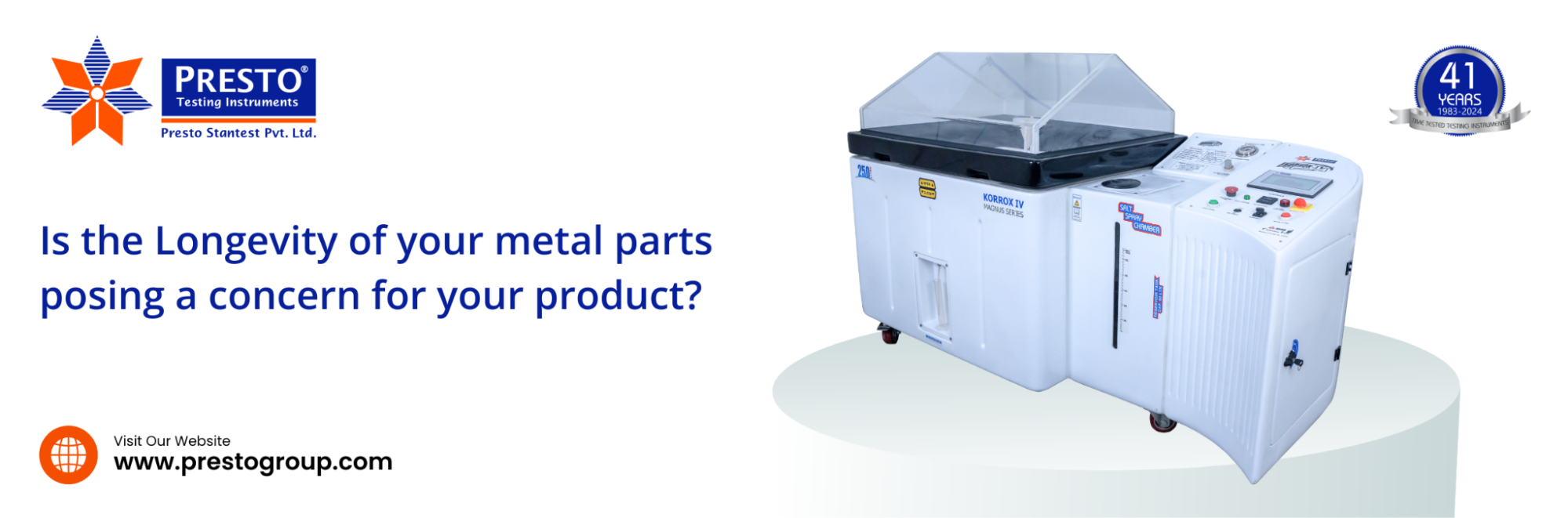 Is the Longevity of your metal parts posing a concern for your product?